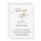 Elegant Gold Script Celebrate with Us Reception