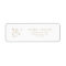 Elegant Gold Script Monogram Return Address Label