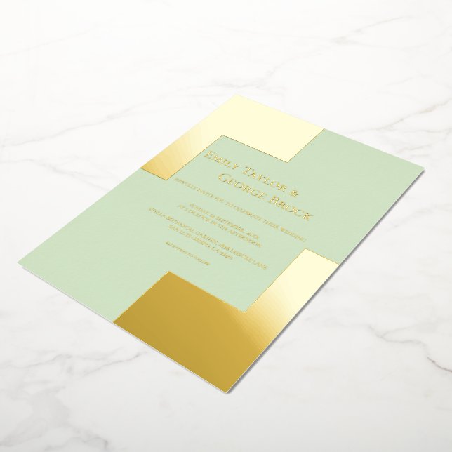 Elegant Gold Silver Luxury Formal Modern Wedding (Rotated)
