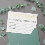 Elegant Gold Swirls Certificate of Authenticity<br><div class="desc">Elegant certificate of authenticity in with a swirly gold foil calligraphy script. Gold foil and white certificate of authenticity.</div>