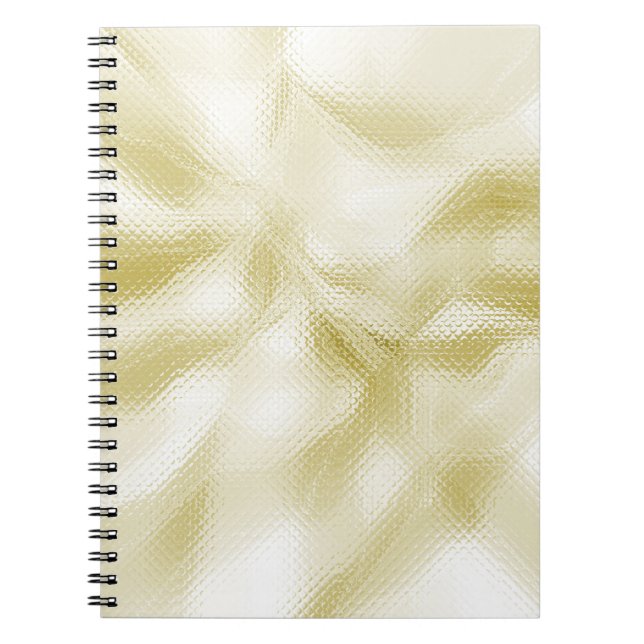 Elegant  Gold Texture Notebook (Front)