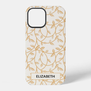 Elegant Gold Vines iPhone 12 Case