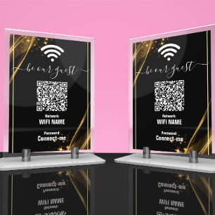 Elegant Gold Wedding   Business Table Card