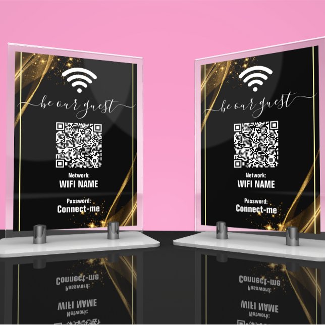 Elegant Gold Wedding | Business Table Card (Creator Uploaded)