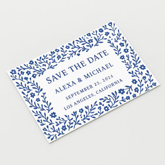Elegant Gold Wedding Save the Date Card