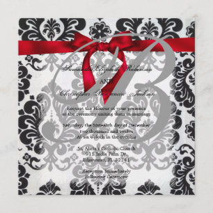 Elegant Golden Accent Gold Wedding Invite