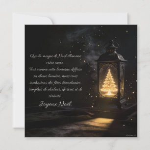 Elegant Golden and Black Shining Tree Lantern