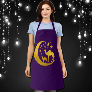 Elegant Golden Camel Apron