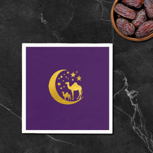 Elegant Golden Camel Napkin