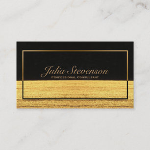 Elegant Golden Sands Horizon Business Card