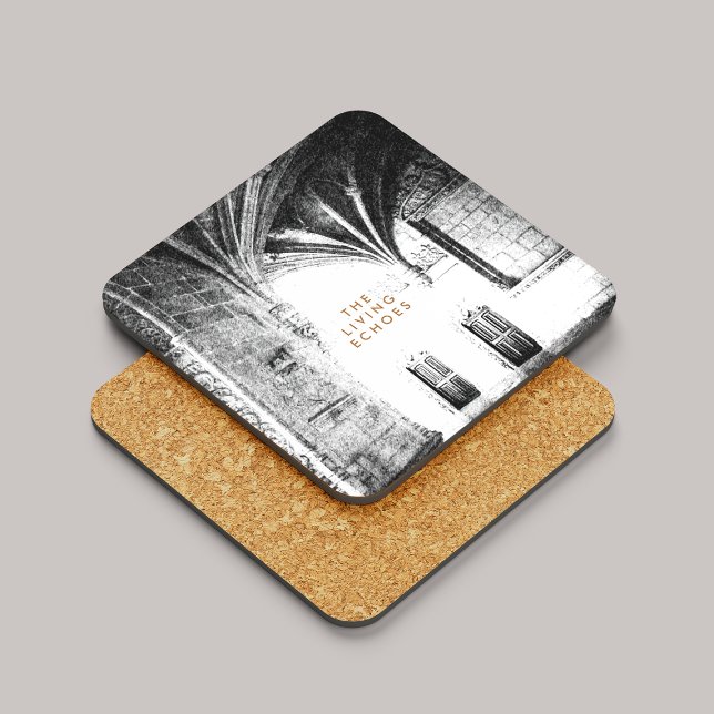 Elegant Gothic Architecture Sketch Coaster (Creator Uploaded)