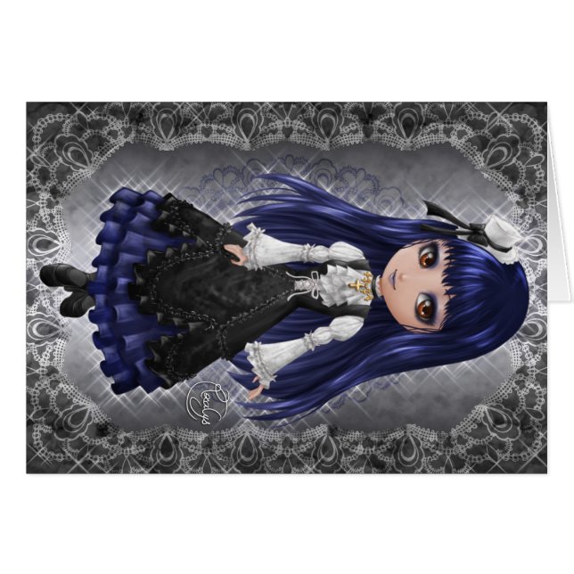 Elegant Gothic Aristocrat (Front Horizontal)