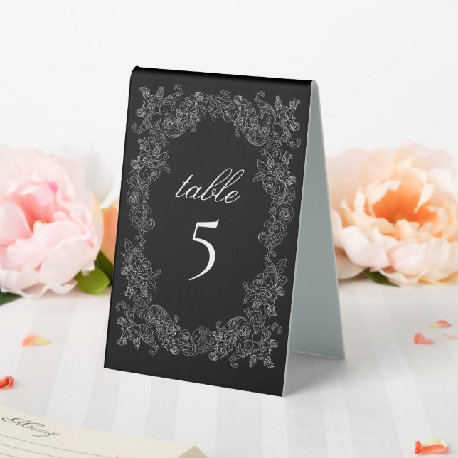 Elegant Gothic Black & White Wedding (In SItu (Wedding))