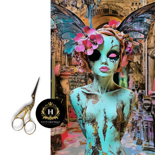 Elegant Gothic Paris Gargoyle Decoupage  Tissue Paper