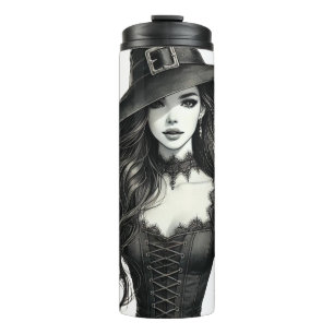 Elegant Gothic Witch Moon Mug