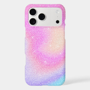 Elegant Gradient Glitter Swirl Holographic