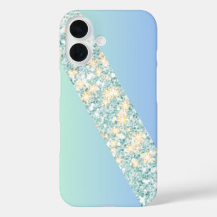 Elegant Gradient Sparkle iPhone 16 Case