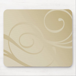 Elegant Gradient Swirls Mouse Pad