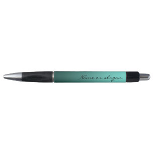 Elegant Gradient Teal with Custom Text