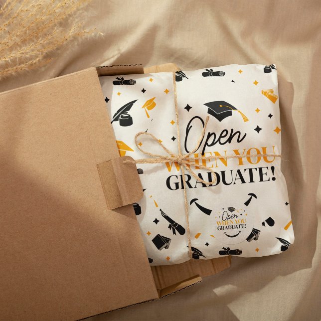 Elegant Graduate Class of 2024 Keepsake Graduation Wrapping Paper (Creator Uploaded)