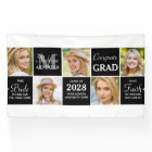 Elegant Graduate Custom 5 Photo Collage Graduation