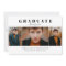 Elegant Graduate Modern Simple 3 Photo Graduation