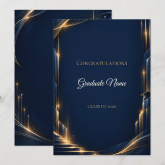 Elegant Graduation Card for Graduate