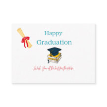 Elegant Graduation Enclosure Card