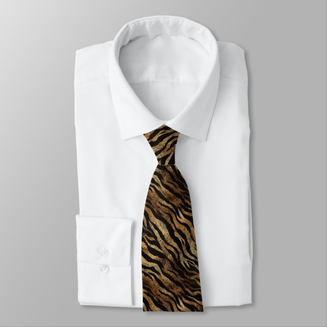 Elegant Graduation Gifts For Him Tiger Skin Tie (Tied)