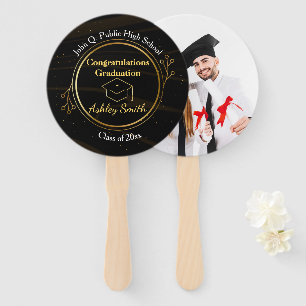 elegant Graduation Hand Fan