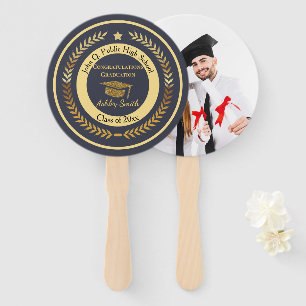 elegant Graduation Hand Fan