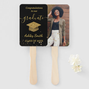 elegant Graduation Hand Fan