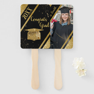 elegant Graduation Hand Fan