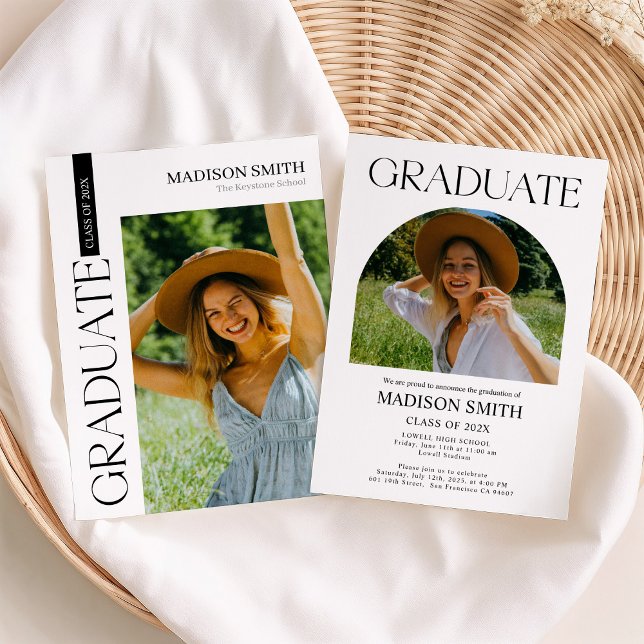 Elegant Graduation Invitation (Creator Uploaded)