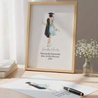 Elegant Graduation Name University Year