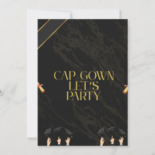 Elegant Graduation Party Invite – Editable Templat