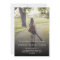 Elegant Graduation Script 2-sided Photo Grad Party