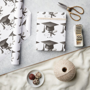 Elegant Graduation Wrapping Paper