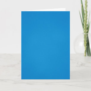 Elegant Grainy Cerulean Blue Note Card Template