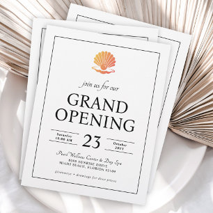 Elegant Grand Opening Flyer   Spa, Salon, Business