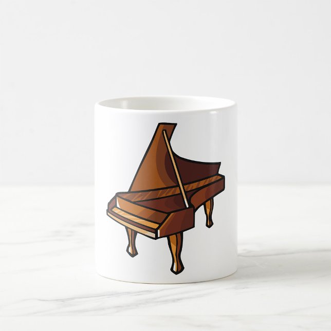 Elegant Grand Piano Music Lovers Design  Coffee Mug (Creator Uploaded)