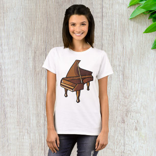 Elegant Grand Piano Music Lovers Design  T-Shirt