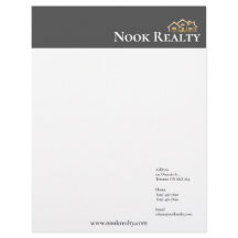 Elegant Gray Real Estate