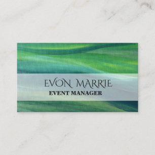 Elegant Green Busines Card