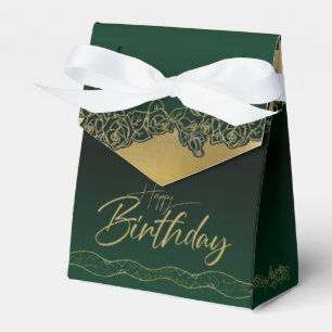 elegant Green Gift Box for Compliance