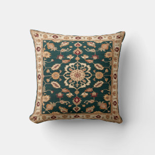 Elegant Green Kilim Pillows: Transform Your Space Cushion