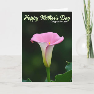 Elegant Green Mother Card Design