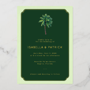 Elegant Green Palm Tree
