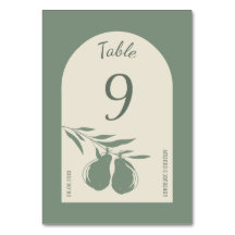 Elegant Green Pear Wedding