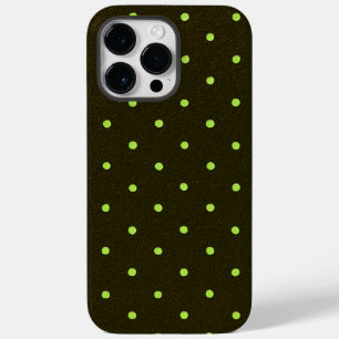 Elegant Green Polka Dots  Case-Mate iPhone 14 Pro Max Case